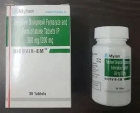 Ricovir Em Emtricitabine And Tenofovir Disoproxil Fumarate