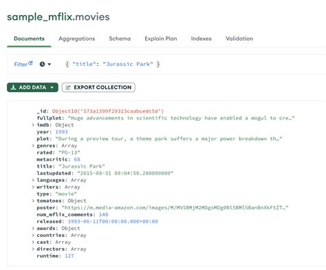 Query Your Data Mongodb Compass