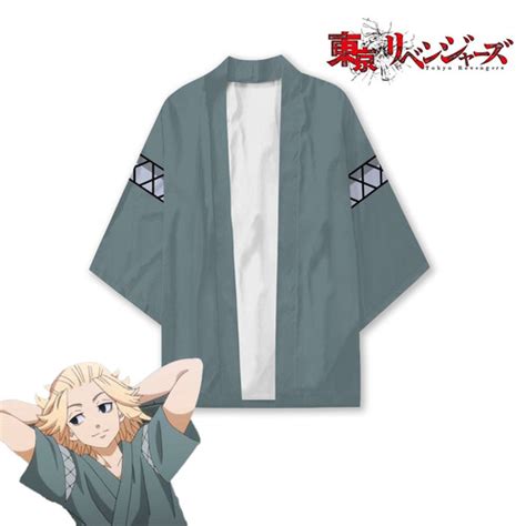 Jual Cosplay Kimono Haori Anime Tokyo Revengers Mikey Manjiro Sano