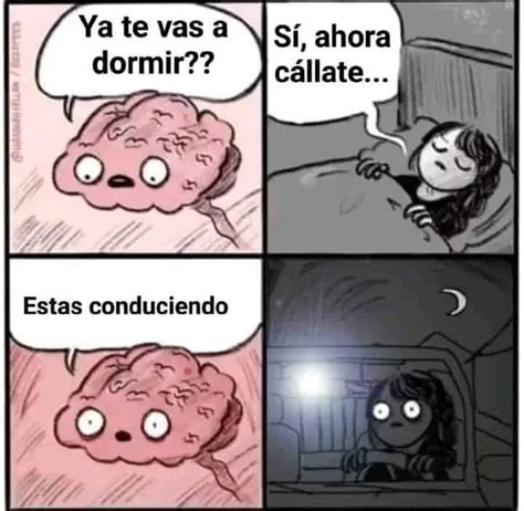 Ya te vas a dormir Sí ahora cállate Estas conduciendo Memes