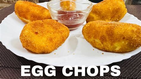 Egg Chops Recipe Potato Egg Chops YouTube