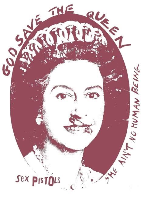 God Save The Queen Sex Pistols Mauve