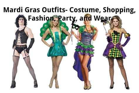 Mardi Gras Outfits - Costume, Shopping, Fashion, Party, and Wear