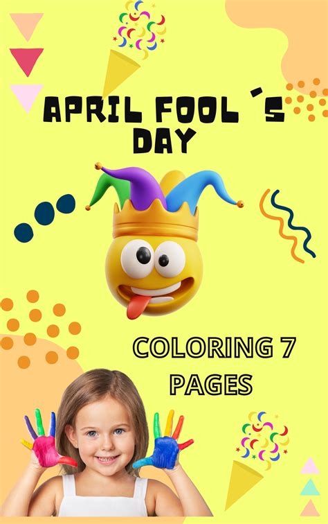 Happy April Fools Day Silly Jokes For April Fools Coloring Page Words