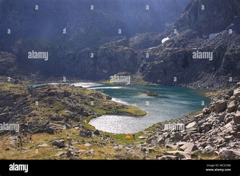 Glacial Lakes In The Eastern Black Sea Region In Turkey Form Beautiful