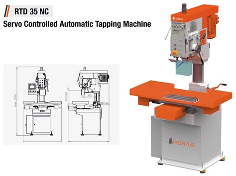 Rtd Nc Servo Controlled Automatic Tapping Machine Ragnar Machinery