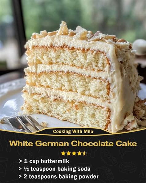 Quick Tasty Recipes White German Chocolate Cake Facebook In