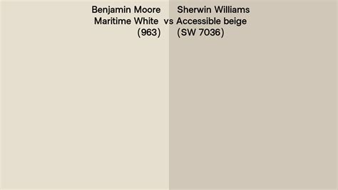 Benjamin Moore Maritime White 963 Vs Sherwin Williams Accessible