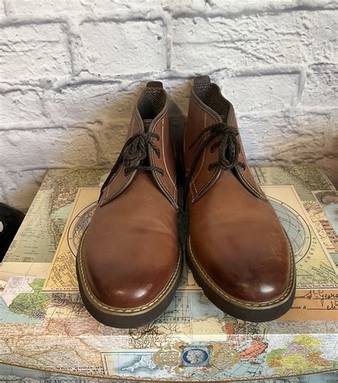 Florsheim Casey Chukka Boot 13255 Mens Brown Leather Gem