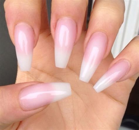 Sooo Clean And Classy Shiny Nails Designs Ballerina Nails Ombre