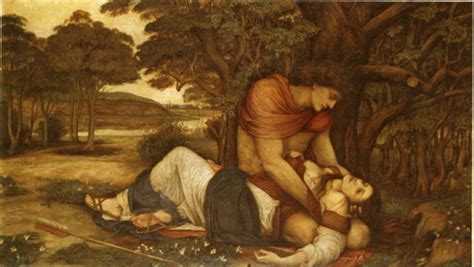 Procris And Cephalus By John Roddam Spencer Stanhope