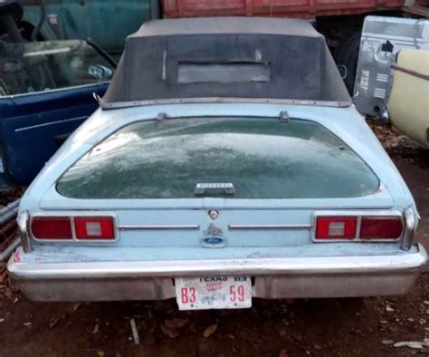 What The Hell Is Going On With This Glass Assed Ford Pinto Convertible