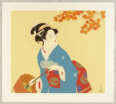 Shoen Uemura - Modern Japanese Women Portraits