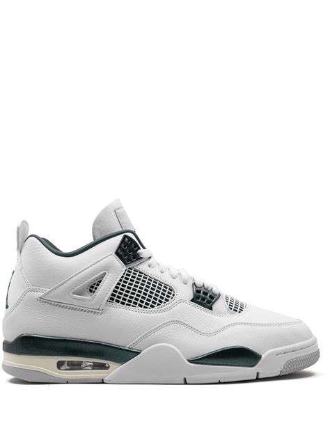 Jordan Air Jordan 4 Oxidized Green Sneakers White Farfetch Nz