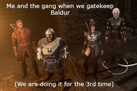 Baldurs Gate 3 The Party Ventures Forth Rbaldursgate3