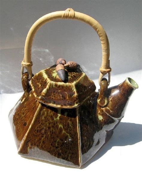 Wheel Thrown And Hand Built Teapot Handmade Studio Pottery Tea Pots