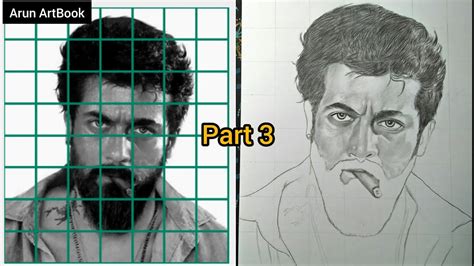 ROLEX Surya Vikram Movie Surya Pencil Drawing Rolex Sir Face