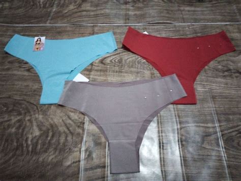 Tr S Calcinhas Sem Costura Lingerie Feminina Novo Enjoei