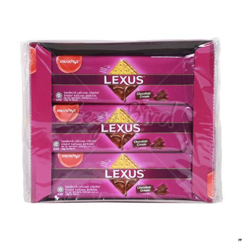 Munchys Lexus Cracker Chocolate Cream 12s 28g