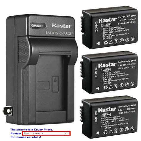 Kastar Battery Ac Wall Charger For Panasonic Original Dmw Bmb9e Bmb9 Dmw Bmb9pp Ebay