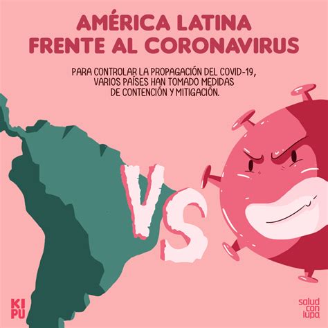 América Latina frente al coronavirus COVID Salud con lupa