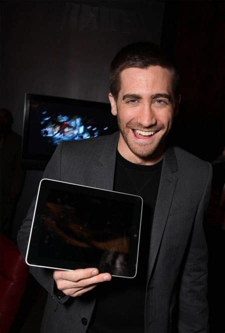 Who Among You Aside From Jake Gyllenhaal Got An Ipad Towleroad Gay