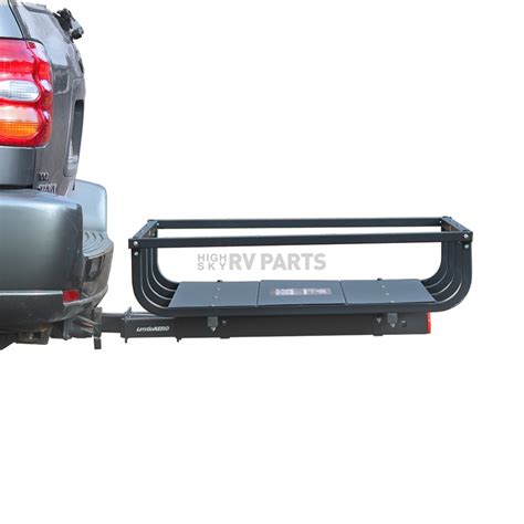 Swing Away Stowaway Tow Hitch Mount Cargo Carrier Rack Off