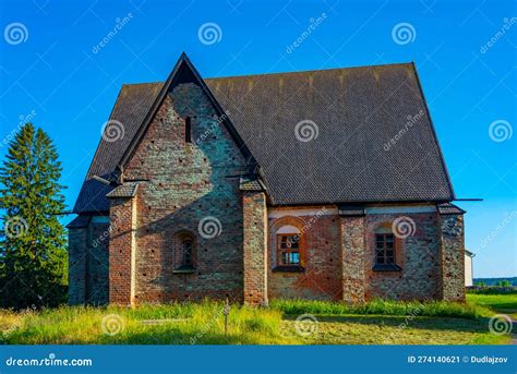 Holy Cross Church In Hattula Finland Stock Image Image Of Brick