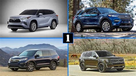 Toyota Highlander Comparison Chart