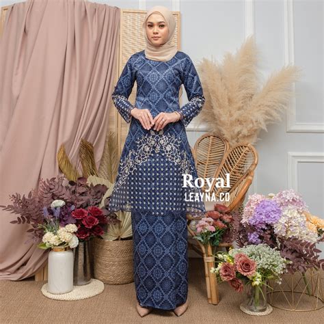 LEAYNA CO ROYAL Baju Kurung Modern Songket NIKAH TUNANG Shopee