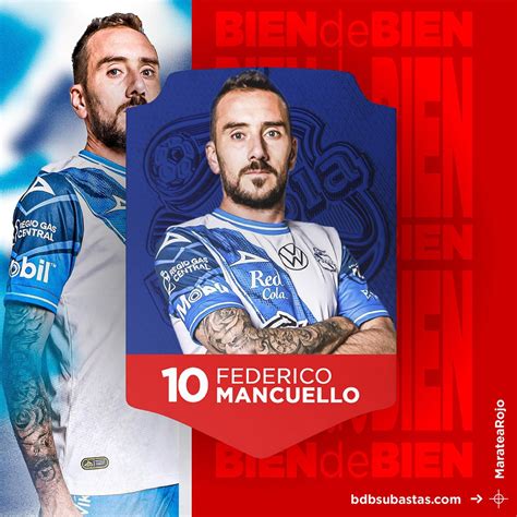 Maratearojo Camiseta De Federico Mancuello Club Puebla Mx Bien De Bien