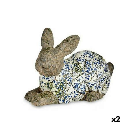 Figure D Corative De Jardin Lapin Polyr Sine X X Cm