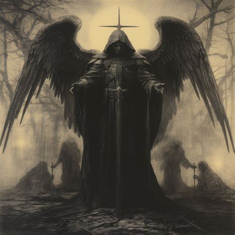 Azrael Angel Of Death Etsy