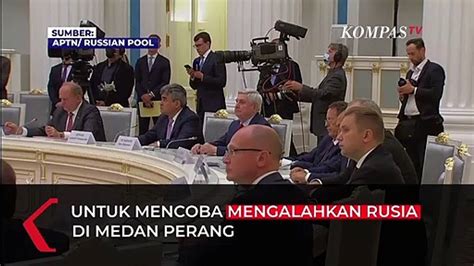 Putin Tantang Barat Kalahkan Rusia Di Medan Perang Begini Katanya