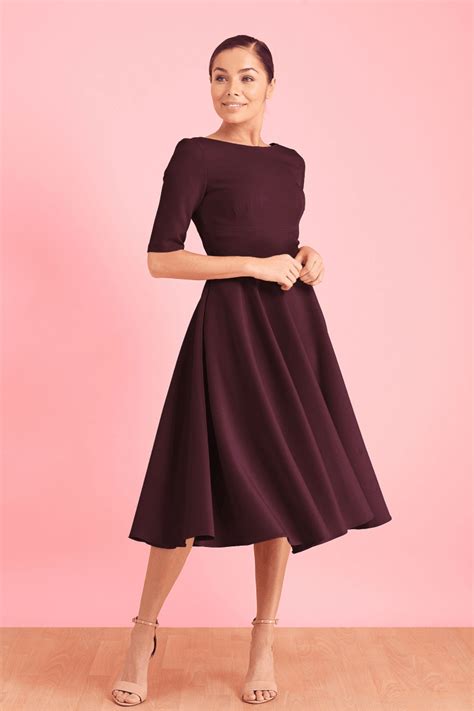 The Hepburn Swing Dress