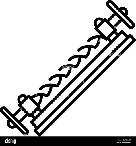 Blacksmith Tool Icon Outline Style Stock Vector Image Art Alamy