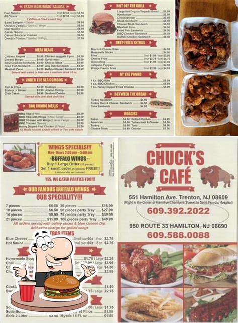 Chuck S Cafe 551 Hamilton Ave In Trenton Restaurant Menu And Reviews