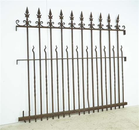 Reclaimed In Spear Top Wrought Iron Fence Run Olde Good Things