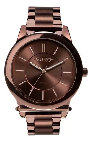 Relogio Euro Feminino Eu2036ymr 4m Marrom Analogico MercadoLivre