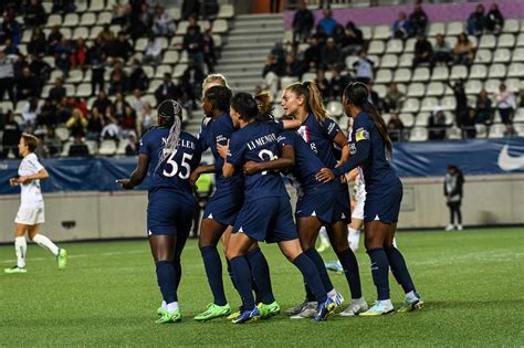 Les Parisiennes Remportent La Première Manche Paris Saint Germain