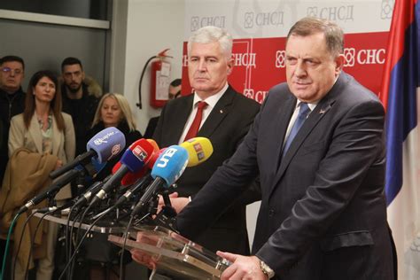 Dodik nakon sastanka s Čovićem U četvrtak u Sarajevu će sve biti