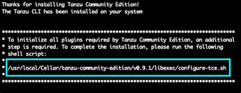 Setting Up VMware Tanzu Community Edition On MacOS VBlog Nl