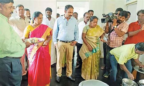 Minister Kayalvizhi Selvaraj Inspects Govt Adi Dravidar Welfare Student