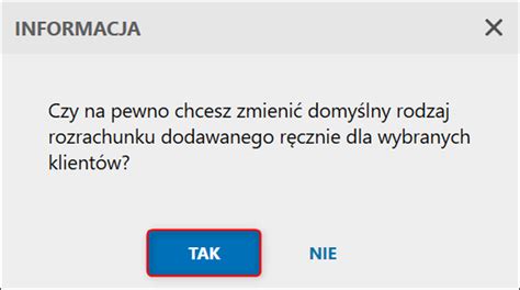 InsERT nexo Jak zbiorczo zmienić domyślny rodzaj rozrachunku