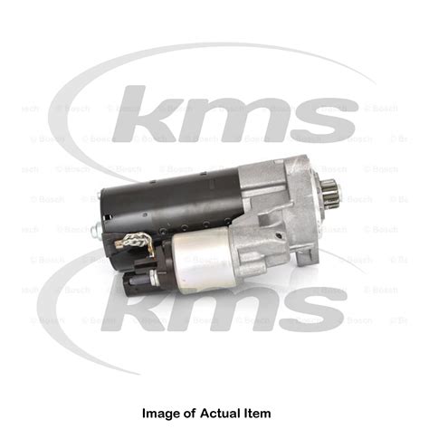 New Genuine BOSCH Starter Motor 0 001 125 609 Top German Quality EBay