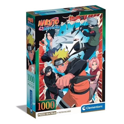 Puzzle Hqc Naruto Compact De Clementoni