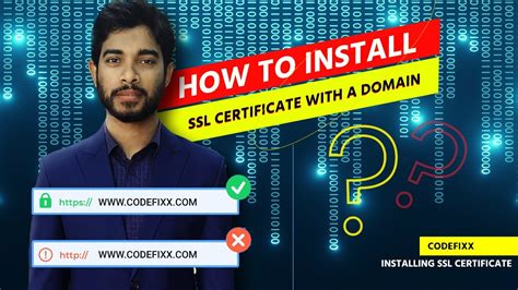 How To Install Ssl Certificate With A Domain Installing Ssl Certificate Youtube