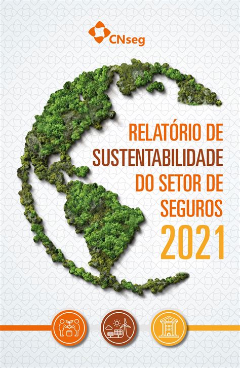 Folder Destaques Do Relatório De Sustentabilidade Do Setor De Seguros