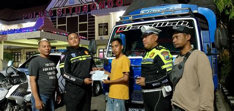 Viral Truk Ugal Ugalan Demi Konten Polres Situbondo Cabut Sim Tahan