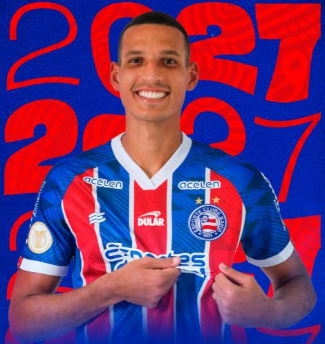 Bahia Renova O Jovem Zagueiro Gabriel Xavier Cria Da Base Do Clube